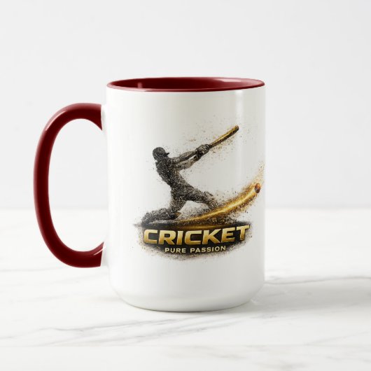 Cricket Pure Passion Gouden Beweging Combo Mok (Links)