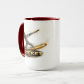Cricket Pure Passion Gouden Beweging Combo Mok (Voorkant links)
