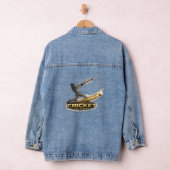 Cricket Pure Passion Gouden Beweging Dames Denim J Jacket (Hangar)