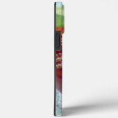 Cricket: Red Hard Ball Art Print Case-Mate iPhone Case (Achterkant / Rechts)