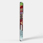 Cricket: Red Hard Ball Art Print Case-Mate iPhone Case (Achterkant / Rechts)