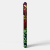 Cricket: Red Hard Ball Art Print Case-Mate iPhone Case (Achterkant / Links)