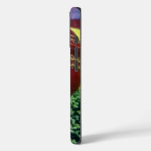 Cricket: Red Hard Ball Art Print Case-Mate iPhone Case (Achterkant / Links)