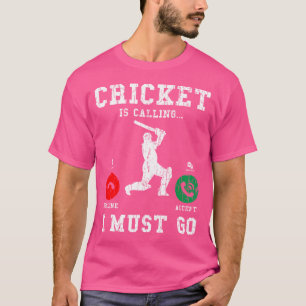 Cricket roept grappige spelers op t-shirt