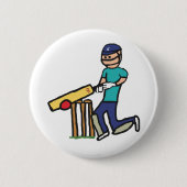 Cricket Ronde Button 5,7 Cm (Voorkant)
