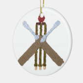 Cricket Round Tree-Ornament Keramisch Ornament (Links)