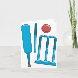 Cricket Set Note-kaarten Kaart