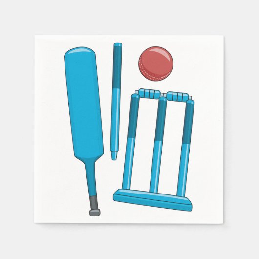 Cricket Set Papieren servetten (Voorkant)