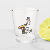 Cricket Shot Glas (Voorkant)