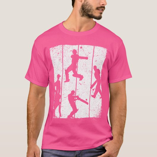 cricket silhouet cricket t-shirt (Voorkant)