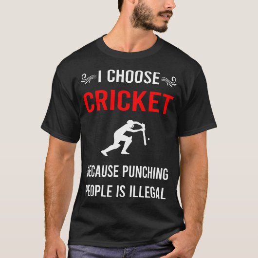 Cricket slaan t-shirt (Voorkant)