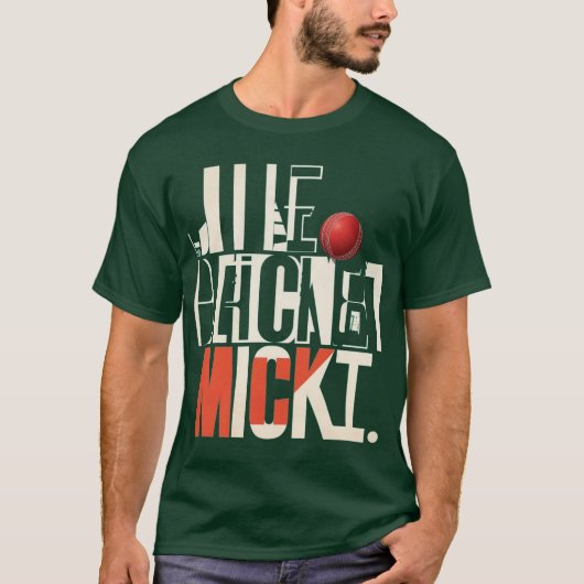 Cricket Slaapt Nooit T20 Shirt (Voorkant)