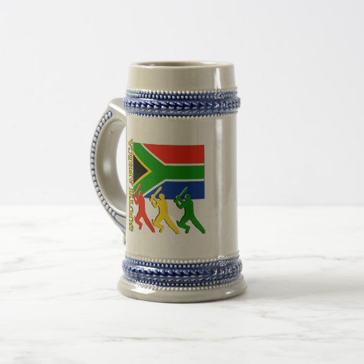 Cricket South Africa Bierpul (Voorkant links)