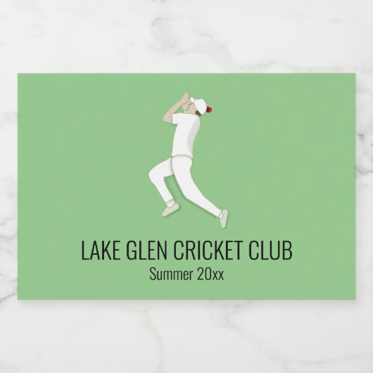 Cricket Sparkling Wijnetiket (Enkel label)