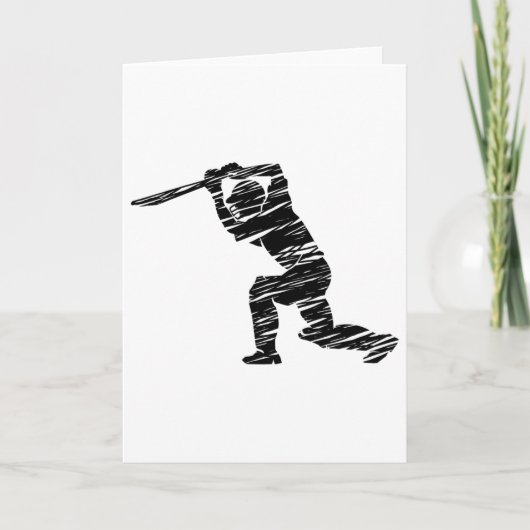 Cricket Speler 1 Kaart (Voorkant)