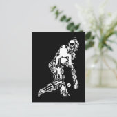 Cricket Sport Symbols cricket Player Briefkaart (Staand voorkant)