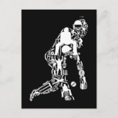 Cricket Sport Symbols cricket Player Briefkaart (Voorkant)