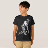 Cricket Sport Symbols cricket Player T-shirt (Voorkant volledig)