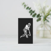 Cricket Sport Symbols cricket Player Visitekaartje (Staand voorkant)