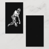 Cricket Sport Symbols cricket Player Visitekaartje (Voorkant / Achterkant)