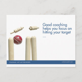 Cricket Sports Briefkaart