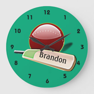 Cricket Sports Design Klok