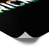 Cricket sportspeler India Cricket Poster (Hoek)