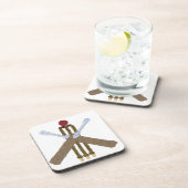 Cricket Square Drink Onderzetter (Rechterzijde)