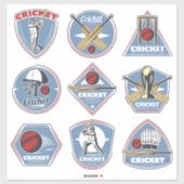 Cricket Sticker (Vel)