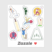 Cricket Stickers (Vel)