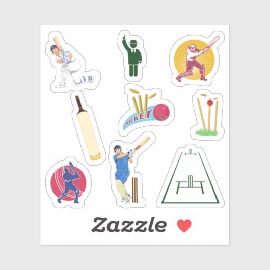 Cricket Stickers (Vel)