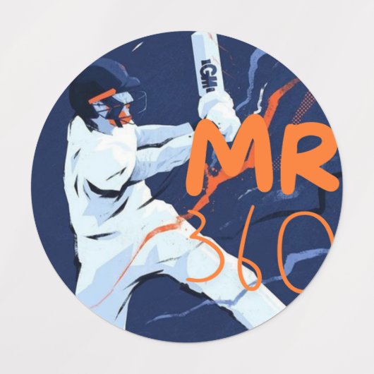 Cricket Stickers 2024 (Design 1)