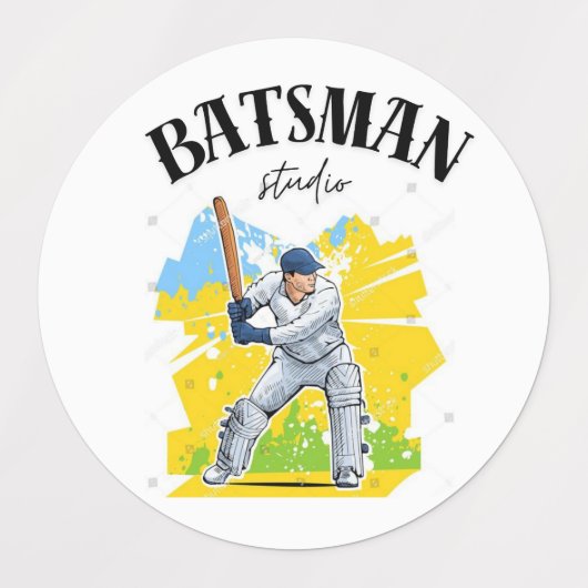 Cricket Stickers 2024 (Design 2)