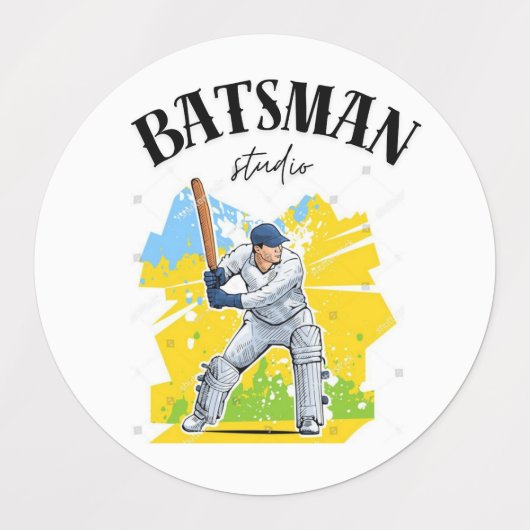 Cricket Stickers 2024 (Design 1)