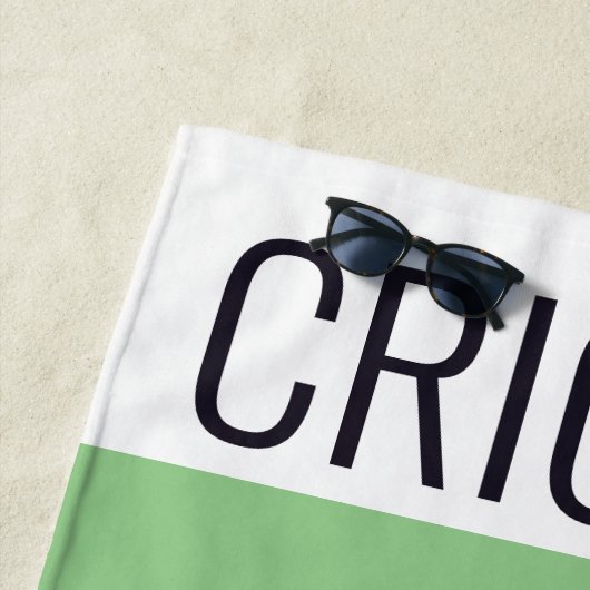 Cricket Strandlaken (In situ)