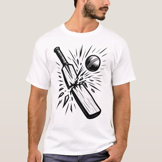 Cricket T-shirt (Voorkant)