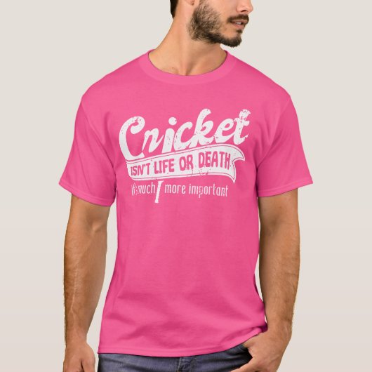 Cricket T-shirt (Voorkant)