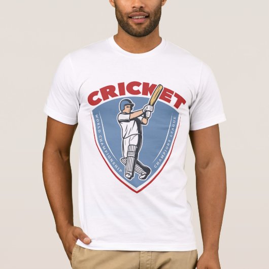 Cricket T-shirt (Voorkant)