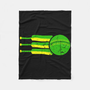 Cricket Team Australië Kleuren Atleet Australische Fleece Deken