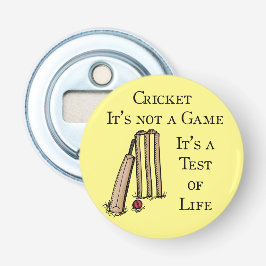 Cricket Test Bottle Open Button Flesopener
