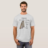 Cricket Test, Cricket T-shirt (Voorkant volledig)