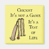 Cricket Test Fridge Magnet (Voorkant)