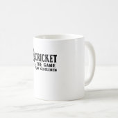 Cricket the Game of Gentlemen Koffiemok (Voorkant rechts)