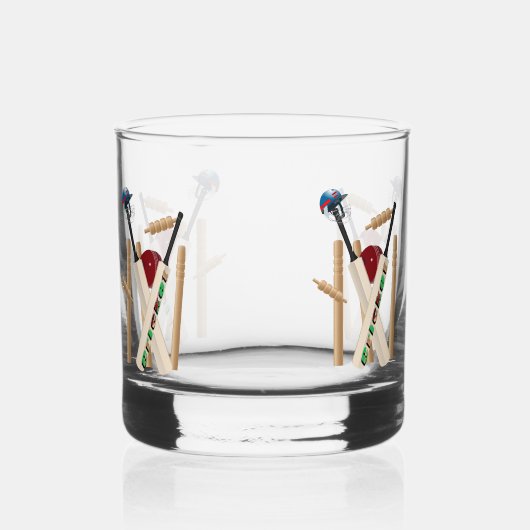 Cricket the Game, Whisky Glas (Achterkant)