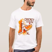 cricket Tournament T-Shirt (Voorkant)