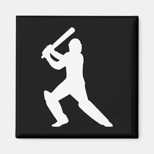 Cricket Tter 1  Magneet (Voorkant)