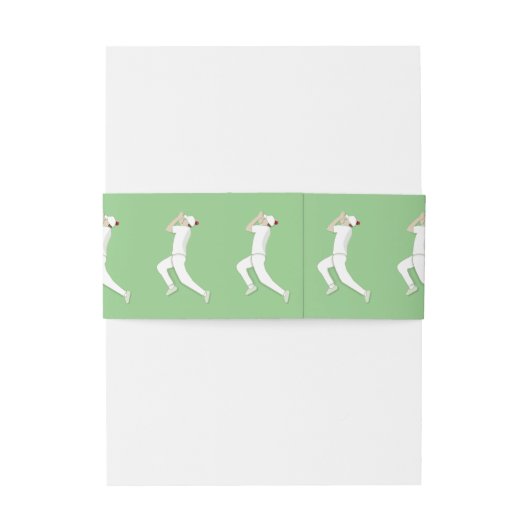 Cricket Uitnodigingen Wikkel (Achterkant Voorbeeld)