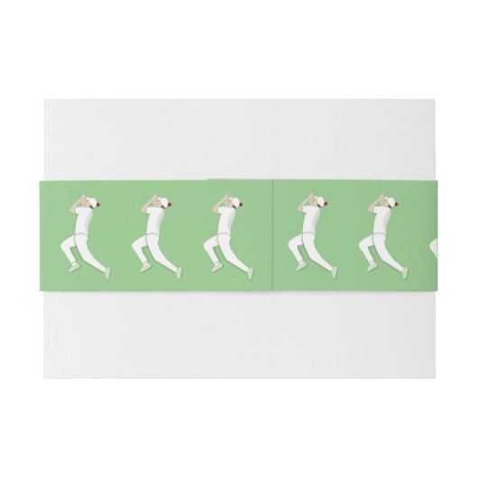 Cricket Uitnodigingen Wikkel (Achterkant Voorbeeld)