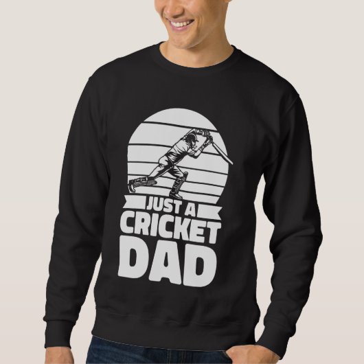 Cricket Vader Cricketer Bowler - Umpire gewoon een Trui (Voorkant)