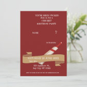 Cricket verjaardagsfeest sportuitnodiging kaart (Staand voorkant)